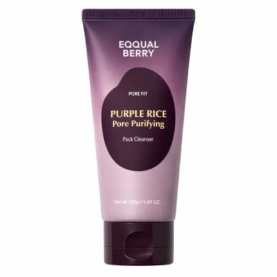 EQQUAL BERRY Purple Rice Pore Purifying Pack Cleanser 